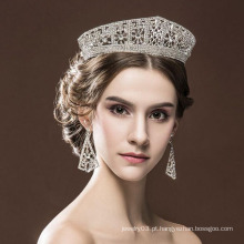 Love Crown Promise anel de jóias de liga de aniversário de coroa Tiaras para adultos